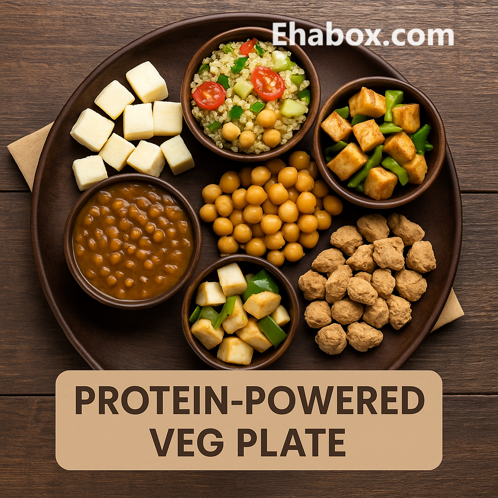 High protein vegetarian