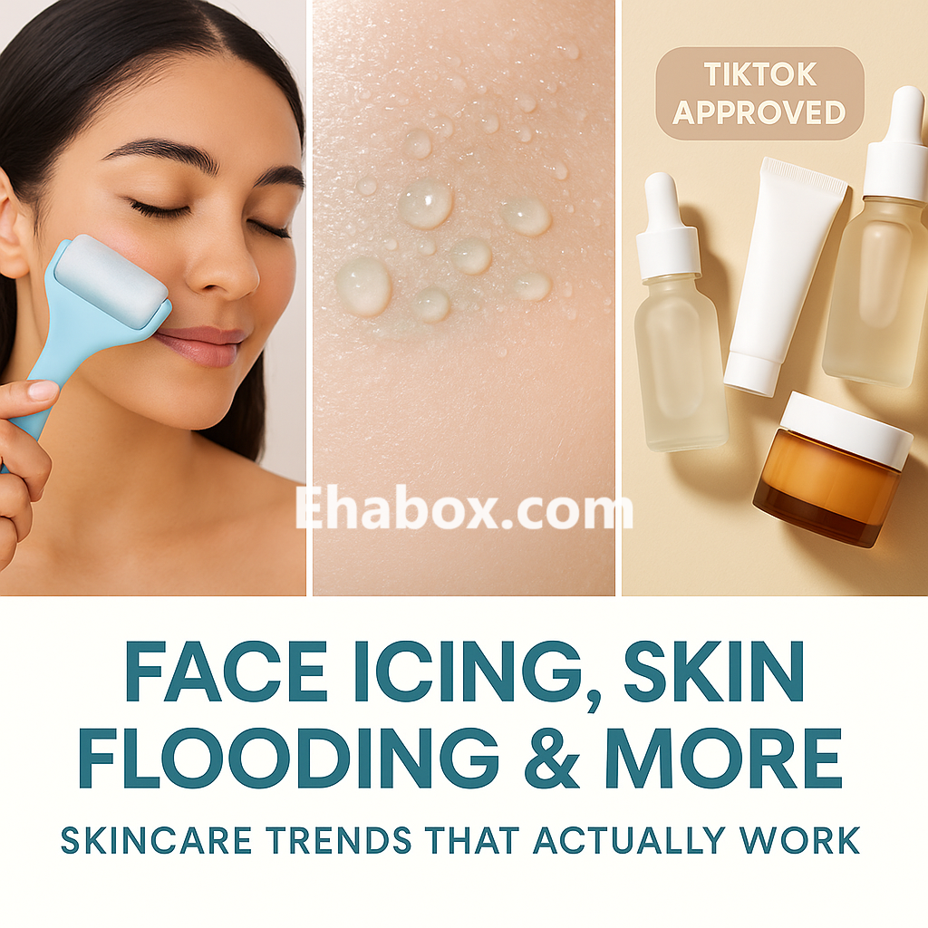 Face Icing, Skin Flooding & More: Skincare Trends That Actually Work
