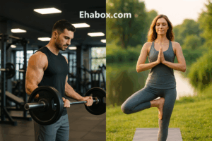 gym workouts vs yoga