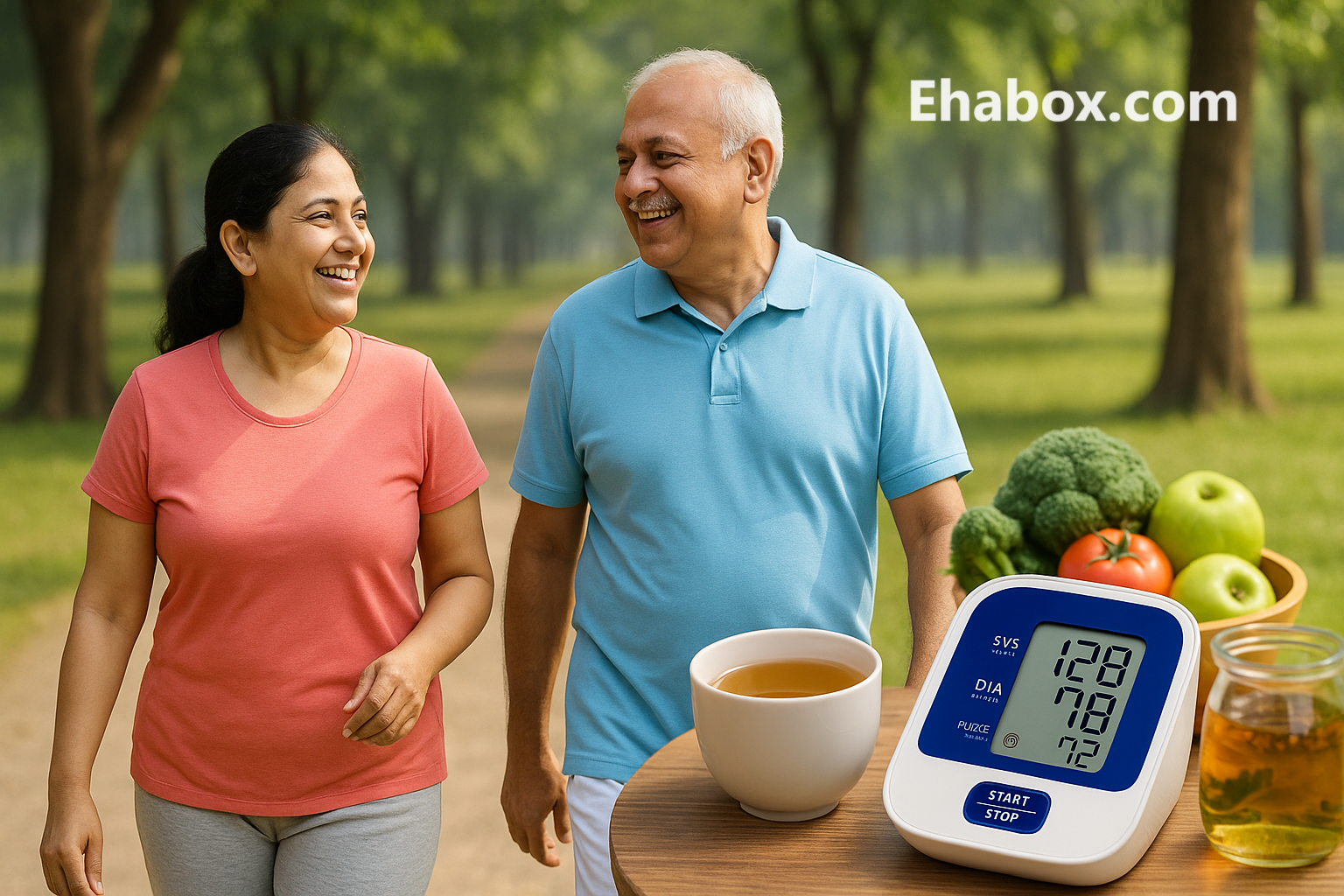 natural ways to lower blood pressure and sugar