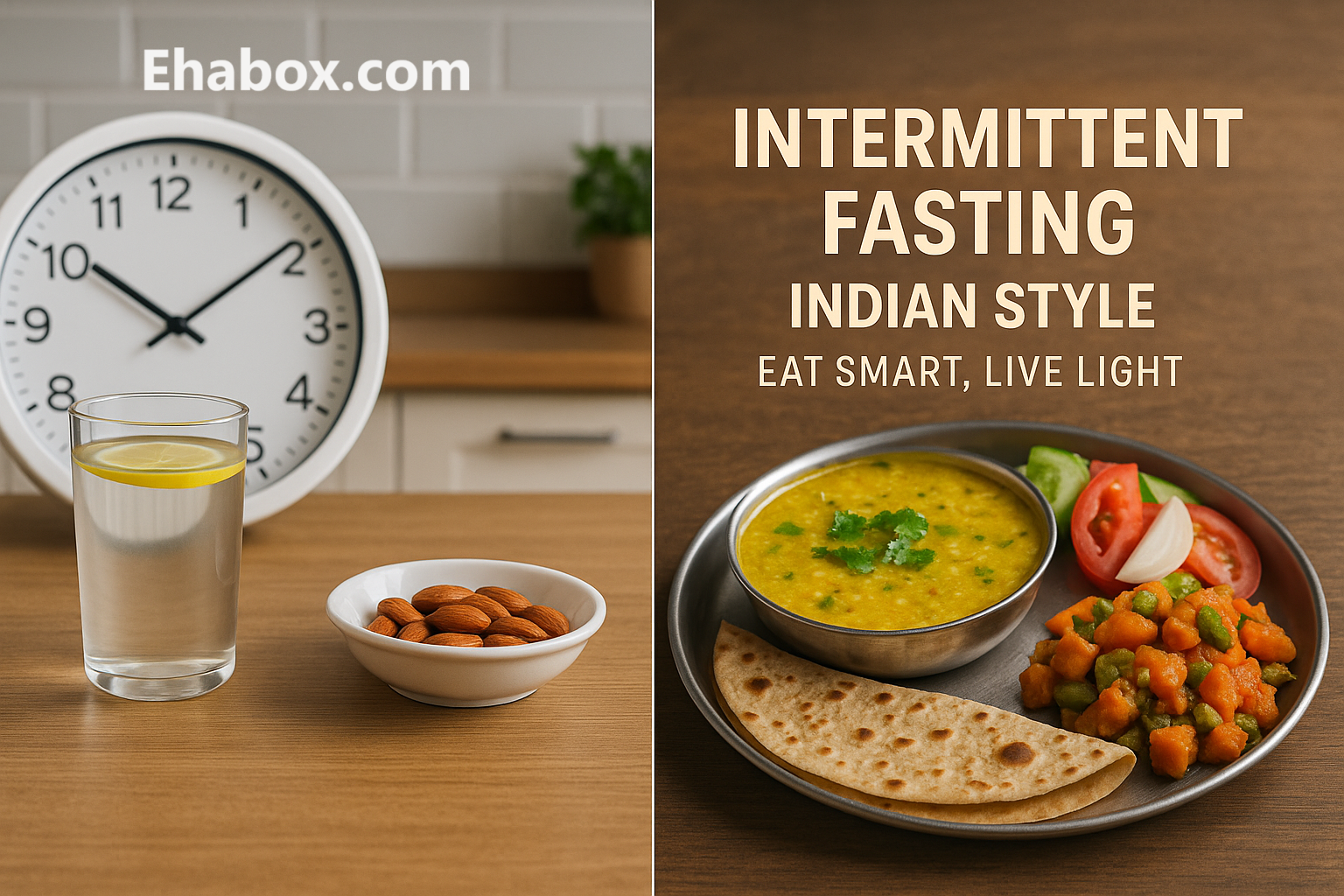 Indian intermittent fasting meal plan